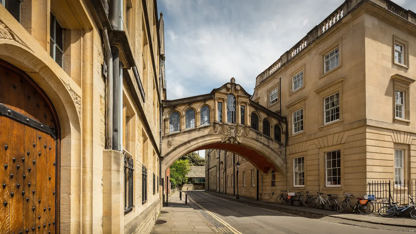 The Bridge of Sighs over New College Lane, Oxford